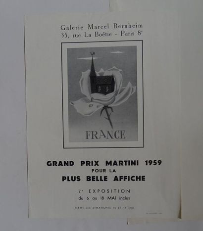 « Grand prix Martini 1959 pour la plus belle...