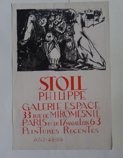 « Stoll Philippe : peintures récentes »,...