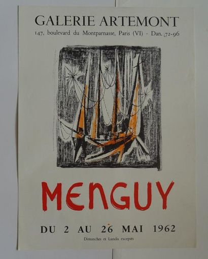 « Menguy », Galerie Artemont, 1962, [52* 38...