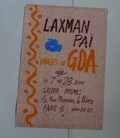 « Laxman Paï : Images de Goa », Galerie Prisme,...