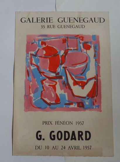 « G. Godard », Galerie Gueneguaud, 1957,...