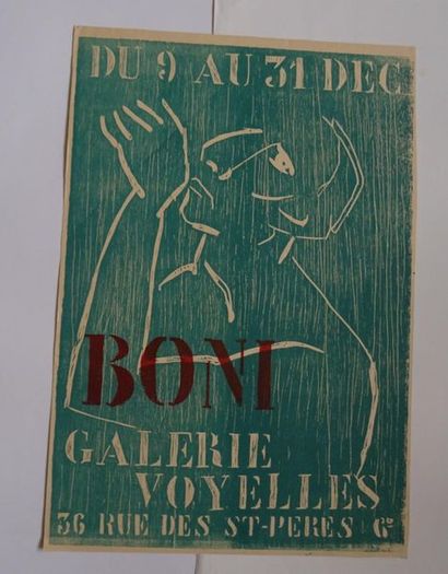 « Boni », Galerie Voyelles, [47.5*32.5 cm],...