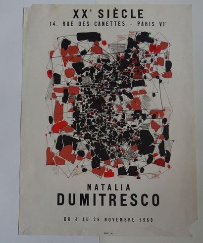 null « Natalia Dumitresco », Galerie XXème siècle, 1960 ; Imp. Mourlot, [62.8*46...