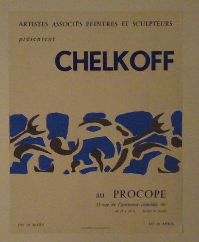null « Chelkoff », Procope : Imp. Belmont, [48* 37.5 cm] (affiche présentant quatre...