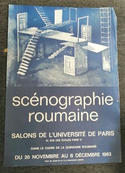 « Scénographie Roumaine », Salon de l’université...