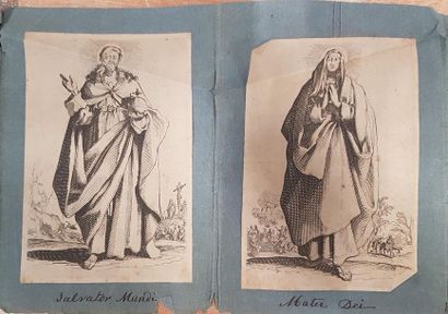 null Set of 10 engravings of Saints after Jacques CALLOT