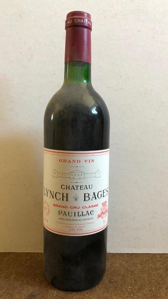 Château Lynch Bages Grand cru Pauillac, 1996.

(LB) 

1 bouteille