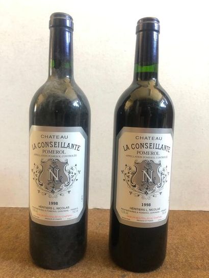 Château La Conseillante 1998.

(TLB) 

Deux bouteilles