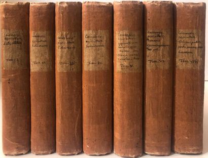null [COMMERCE ET AGRICULTURE] Recueil de 259 rapports. (vers 1789-1793). 7 volumes...