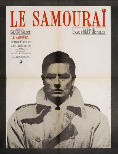 null LE SAMOURAI Jean-Pierre Melville. 1967.
60 x 80 cm. Affiche française. René...