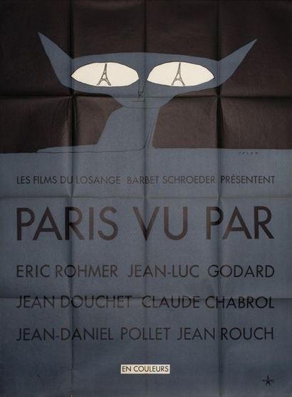 null PARIS VU PAR Claude Chabrol, Jean Douchet, Eric Rohmer, Jean Rouch, Jean-Daniel...