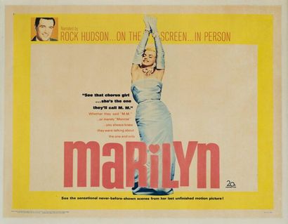 null MARILYN Henry Koster. 1963
70 x 54 cm. Affiche américaine (Half-Sheet). Non...