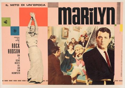 null LOT DE 3 AFFICHES ITALIENNES AVEC MARILYN MONROE - NIAGARA. Henry Hathaway....