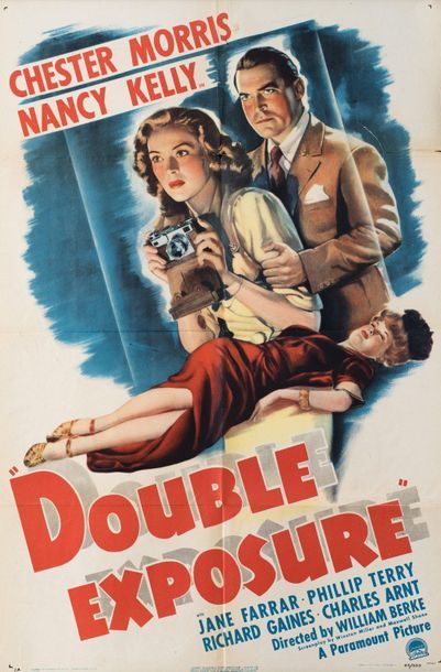 null DOUBLE EXPOSURE William Berke. 1944.
69 x 104 cm. American poster (One-Sheet)....