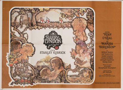 null BARRY LINDON Stanley Kubrick. 1975.
76 x 101cm. English poster (British Quad)....