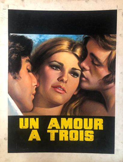 null UN AMOUR A TROIS / PLAGIO
Sergio Capogna. 1969.
50 x 65 cm. Maquette originale....