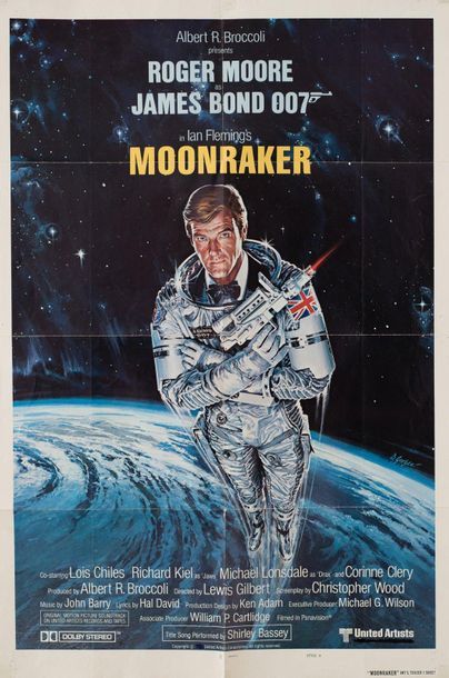 null MOONRAKER Lewis Gilbert. 1979
69 x 104 cm x 2. American posters (One-Sheet)....