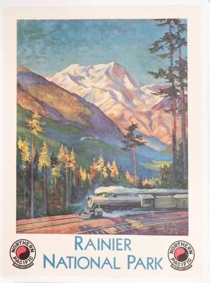 KROLLMANN Gustav 
Northern Pacific North Coast Limited. Rainer National Park. From...