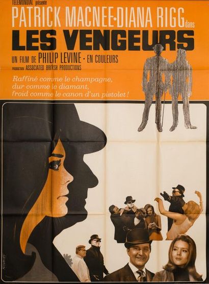 null MELON AND LEATHER BOOTS (LES VENGEURS) / THE AVENGERS Philip Levine. 1969.
120...
