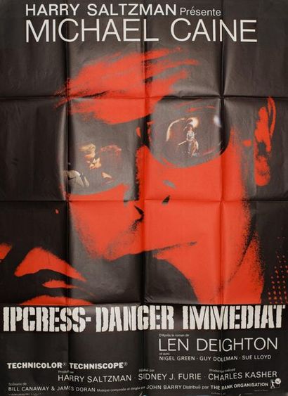 null IPCRESS DANGER IMMEDIATE / THE IPCRESS FILE Sidney J. Furie. 1965.
120 x 160...