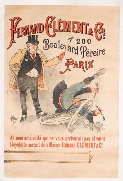 GUILLAUME Albert 
Fernand Clément & Cie Paris. Ah ! Mon ami, voilà qui ne vous arriverait...