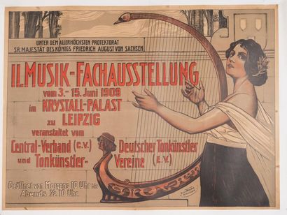 HOENIG Alex Berlin 
II - Musik - Fachausstellung im Krystall-Palast zu Leipzig (Exposition...