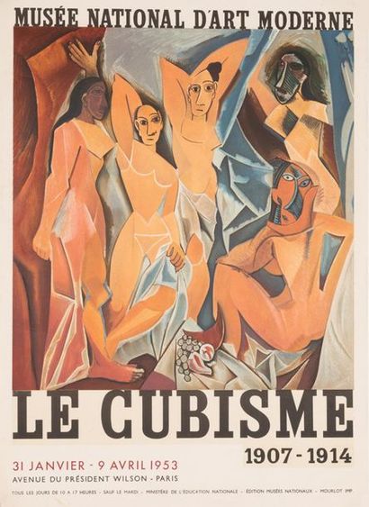 PICASSO Pablo 
Musée National d'Art Moderne. Le Cubisme 1907-1914. 31 Janvier - 9...