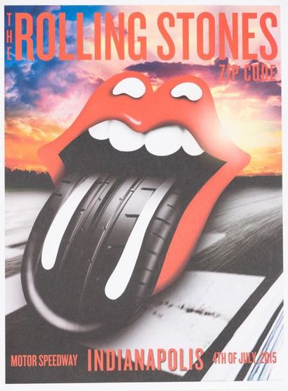 null Affiche originale
Tournée des Rolling Stones. 4 Juillet 2015.
Zip Code. Motor...