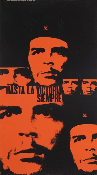NIKO (Antonio Perez Gonzalez dit) 
Hasta la victoria siempre. 1967.
Cuban propaganda...