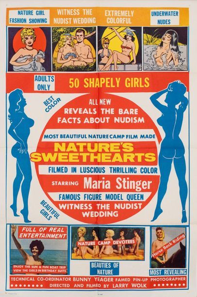 null NATURE'S SWEETHEARTS Larry Wolk. 1963.
69 x 104 cm. American poster (One-Sheet)....
