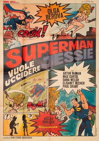 null SUPERMAN VUOLE UCCIDERE JESSIE / KDO CHCE ZABIT JESSII?
Vaclav Vorlicek. 1966.
100...