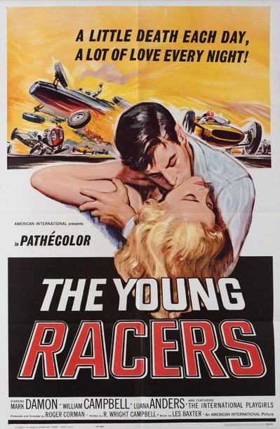 null THE YOUNG RACERS Roger Corman. 1963.
69 x 104 cm. American poster (One-Sheet)....