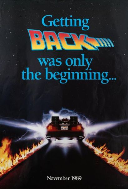 null BACK TO THE FUTURE 2 & 3
Robert Zemeckis. 1989 and 1990.
69 x 104 cm x 4. Four...