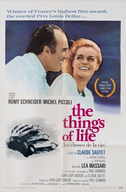 null THE THINGS OF LIFE / LES CHOSES DE LA VIE Claude Sautet. 1970.
69 x 104 cm....