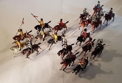 null VARIOUS MANUFACTURERS. BRITAINS, REKA and others. Various countries. Cavalry....