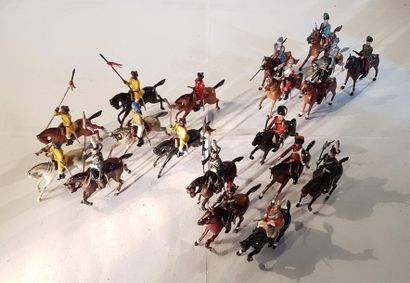 null VARIOUS MANUFACTURERS. BRITAINS, REKA and others. Various countries. Cavalry....