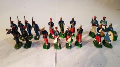 null FABRICANTS DIVERS. CYRNOS et Autres. IIIème République. Armée d’Afrique. Zouaves,...