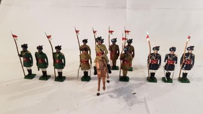 null FABRICANTS DIVERS. TRADITION. Armée britannique. Armée des Indes 1900. Ce lot...