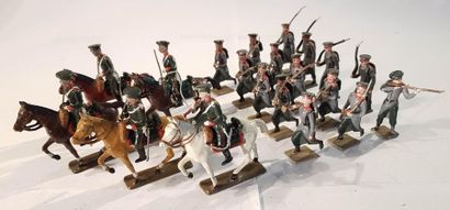 null CBG-MIGNOT. Third Republic. Russia. Infantry and cavalry. This lot includes...
