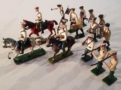 null CBG-MIGNOT. Third Republic. Russia. Infantry. This lot includes Russian infantry...