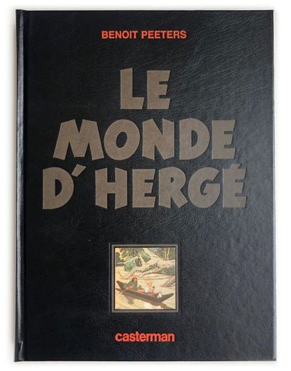 Le Monde d'Hergé tirage de tête limité (/1000) avec couverture noire en simili cuir...