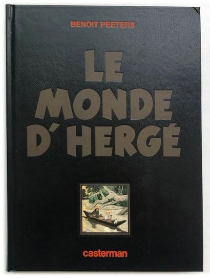Le Monde d'Hergé Tirage de tête limité (HC/1000) avec couverture noire en simili...