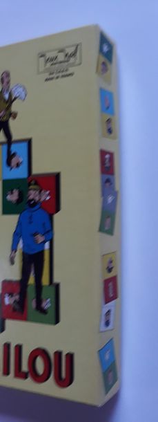 Tintin Dominos Magnifique jeu Noel Montbrison très proche de l'état neuf.
