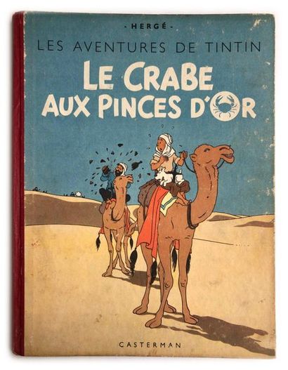 TINTIN Le crabe aux pinces d'or : Edition B1 de 1947. Bon état + / Très bon état...