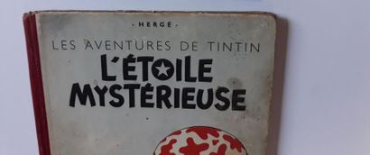 TINTIN L'étoile mystérieuse : Edition originale A18 de 1942 sans le titre en page...