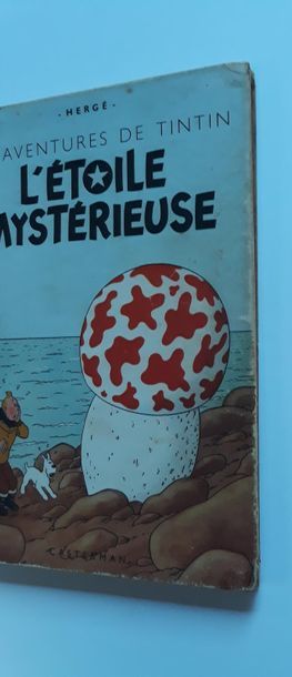 TINTIN The Mysterious Star: Blue Back Edition A23 of 1944. Good condition +.