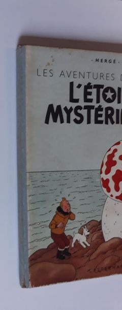TINTIN The Mysterious Star: Blue Back Edition A23 of 1944. Good condition +.