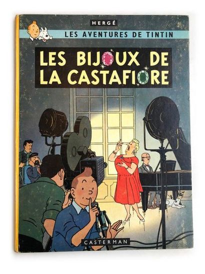 TINTIN Les bijoux de la Castafiore : Edition originale belge B34 de 1963. Bon état...