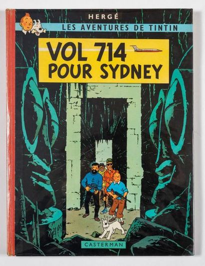 TINTIN Vol 714 pour Sydney - Edito Princeps dédicacé : Tirage limité à 2000 exemplaires...