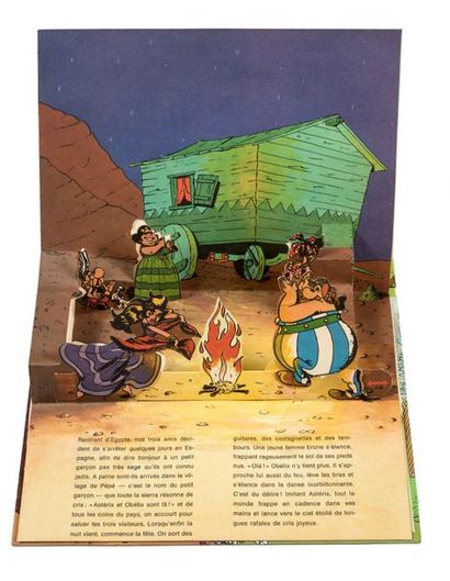 Astérix Pop Hop : Les voyages d'Astérix le Gaulois. Album à mouvements proche de...